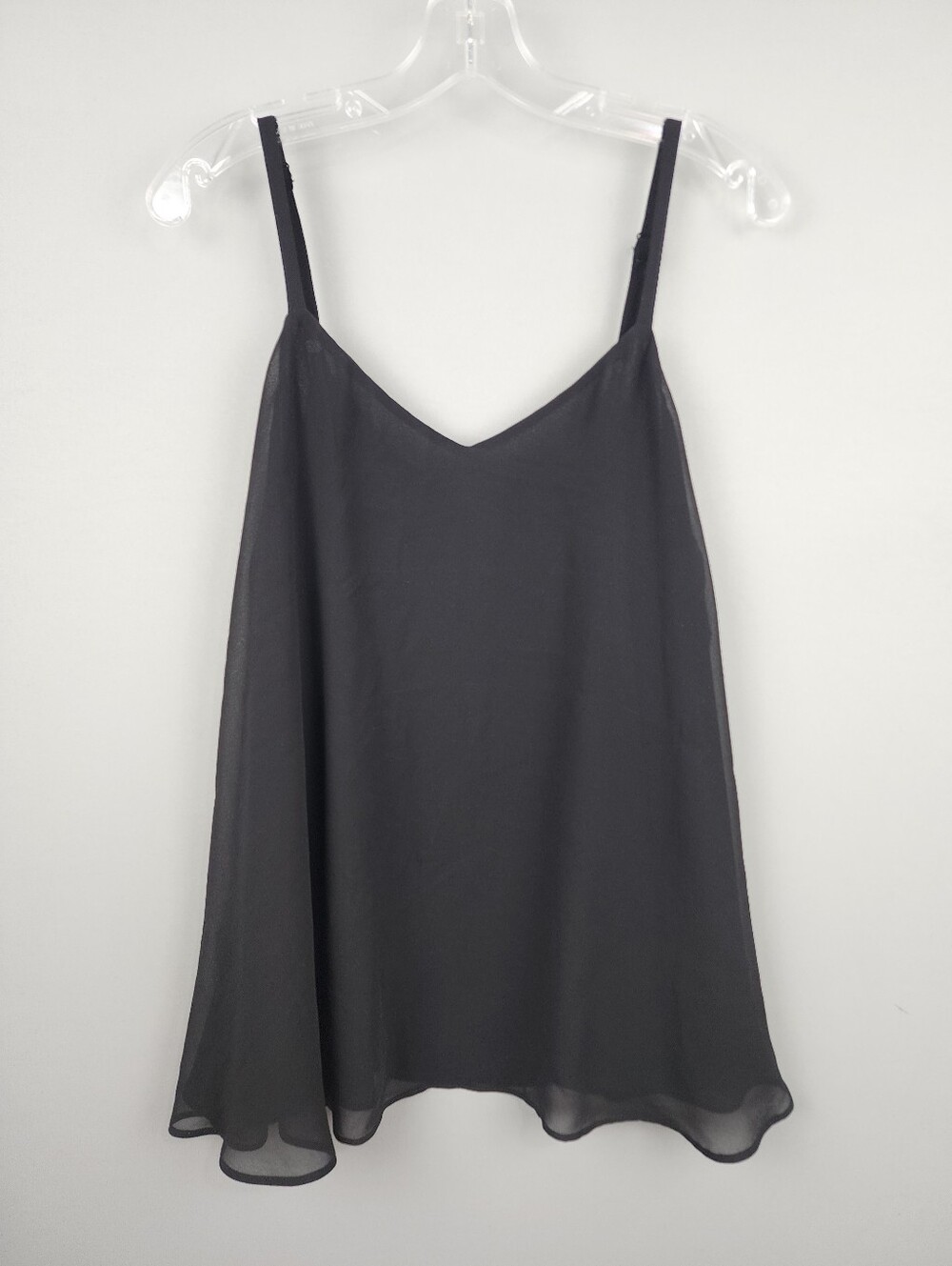 Torrid Sophie Black Tank Top Flowy Sleeveless Sz 0  14